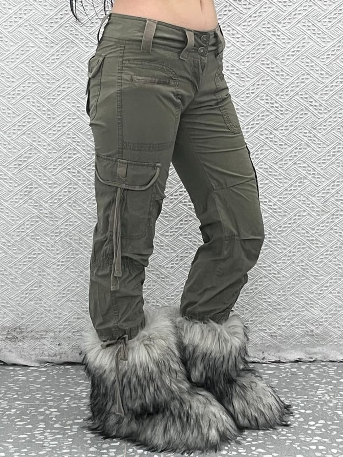 Bruins Chinos Y2K 7부 카고팬츠 26인치 C08464 상품이미지1