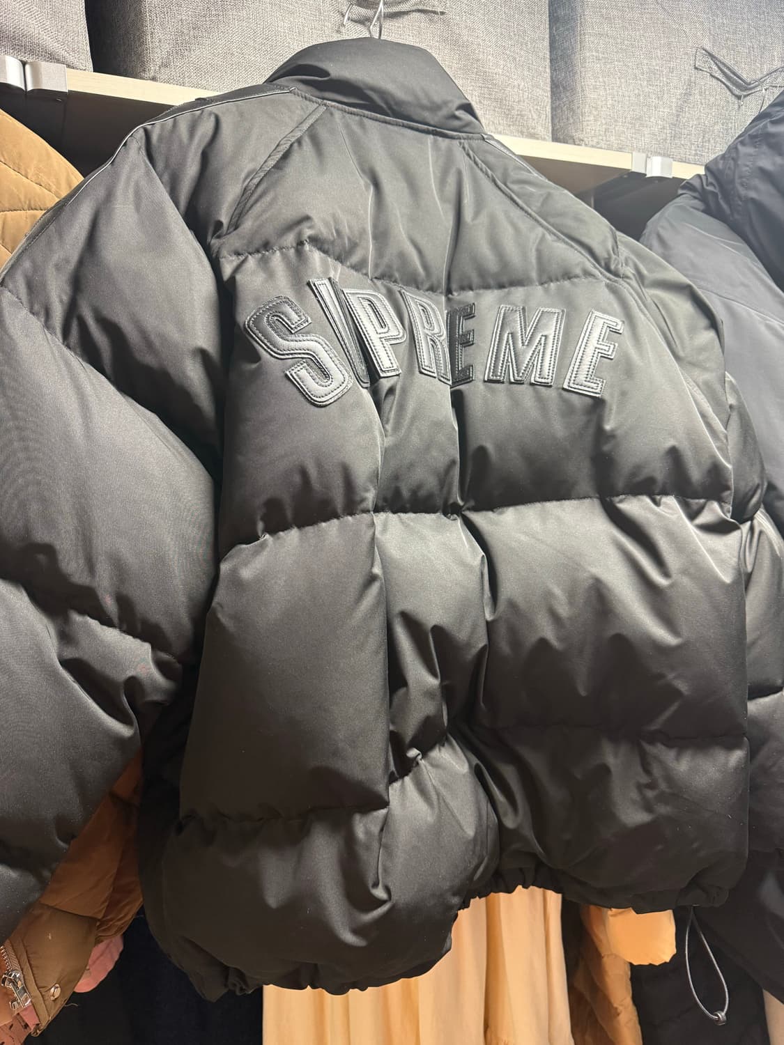 슈프림 스타슬리브 다운패딩 L 상품이미지5