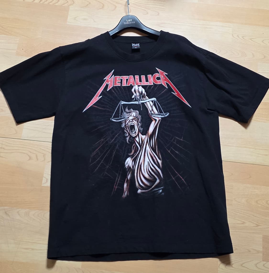 메탈리카 반팔티 XL 상품이미지3