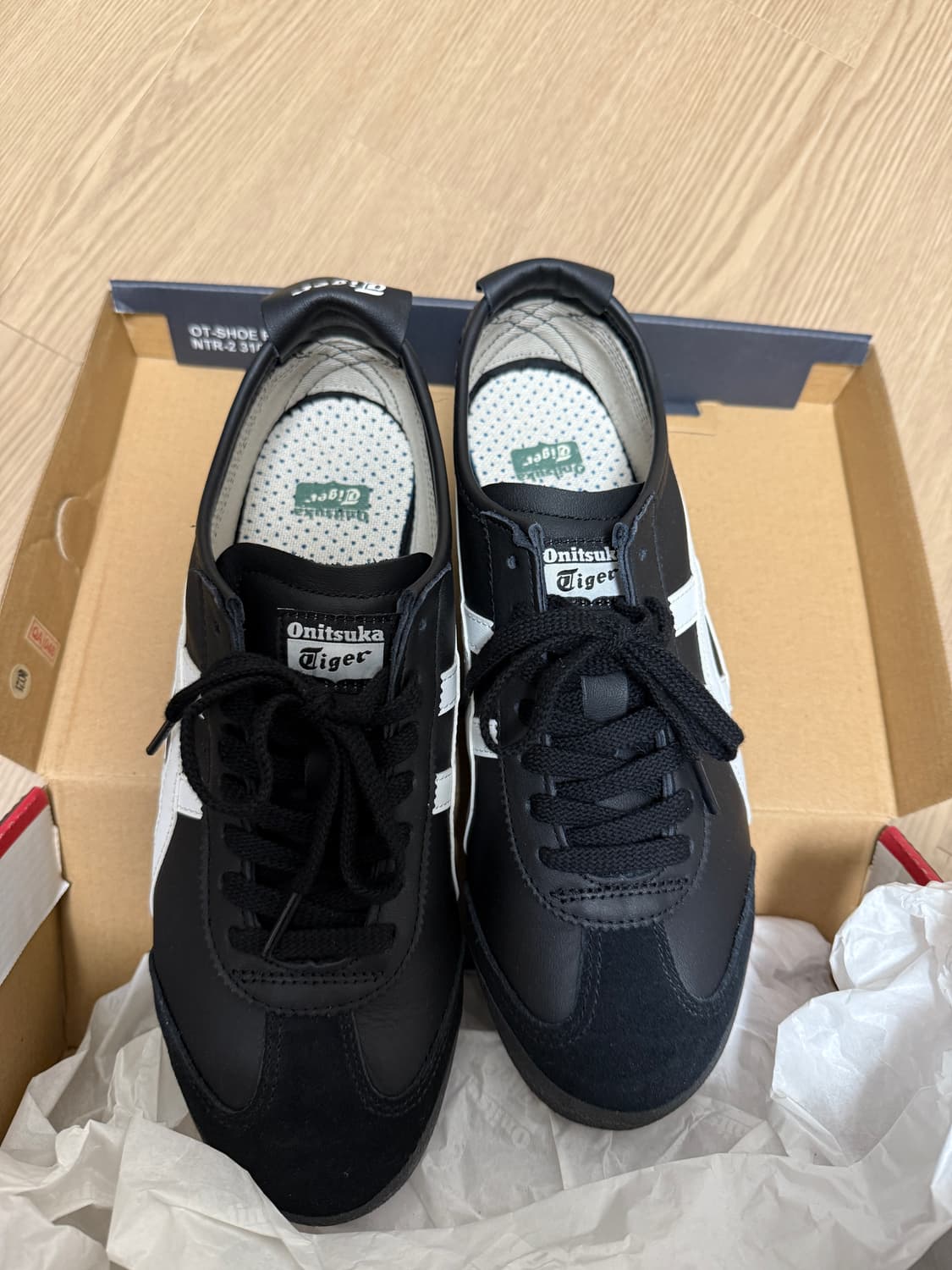 오니츠카 타이거 멕시코 66 검흰 265 상품이미지2