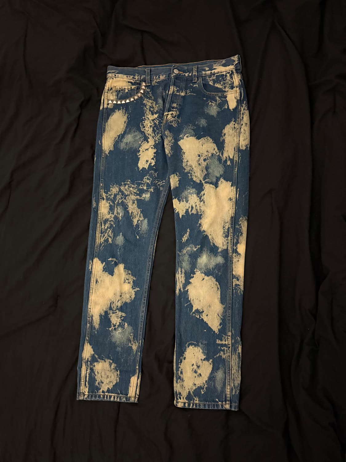 구찌 블리치드 펑크 데님 팬츠 상품이미지2