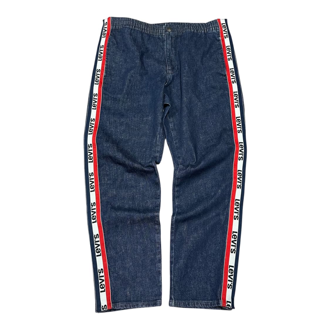 ✨ (바배) 리바이스 사이드로고 밴딩 데님 팬츠  상품이미지1