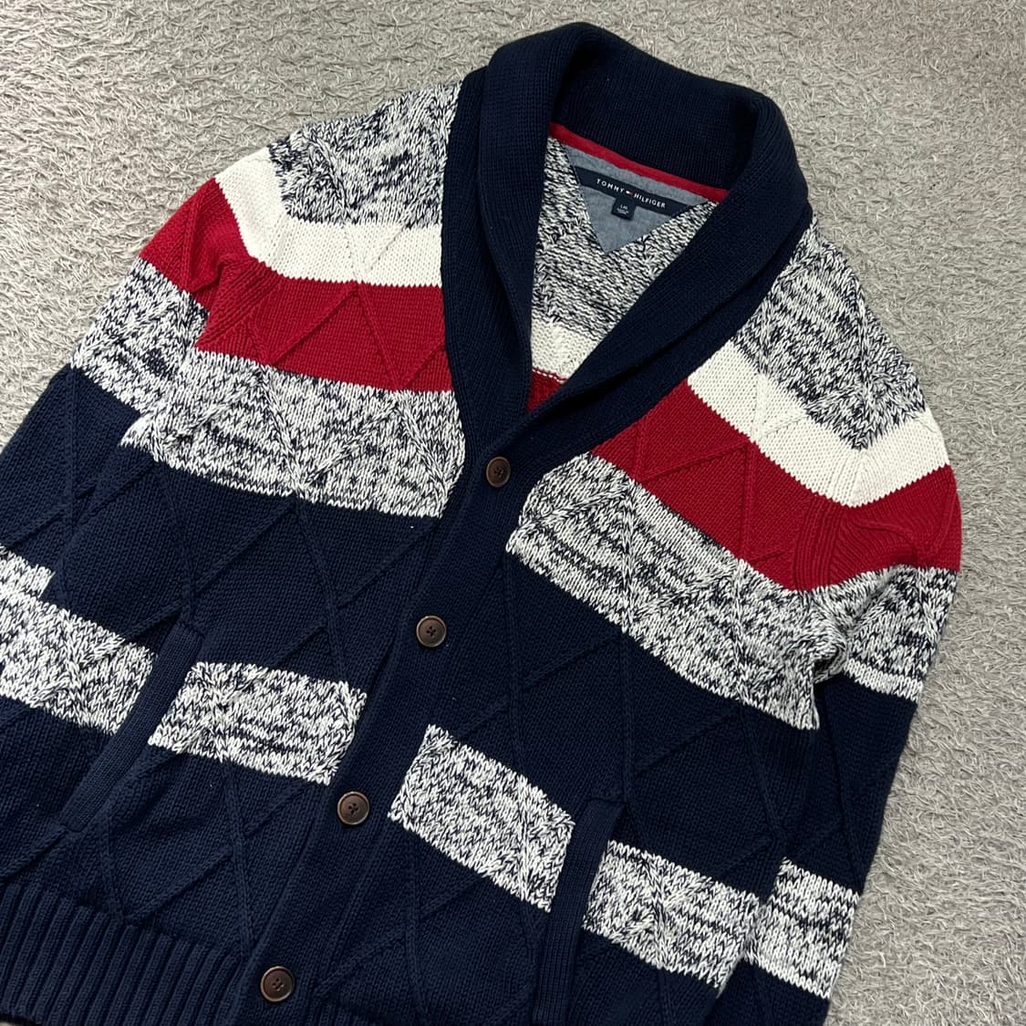[100-105] 타미힐피거 숄가디건 상품이미지1