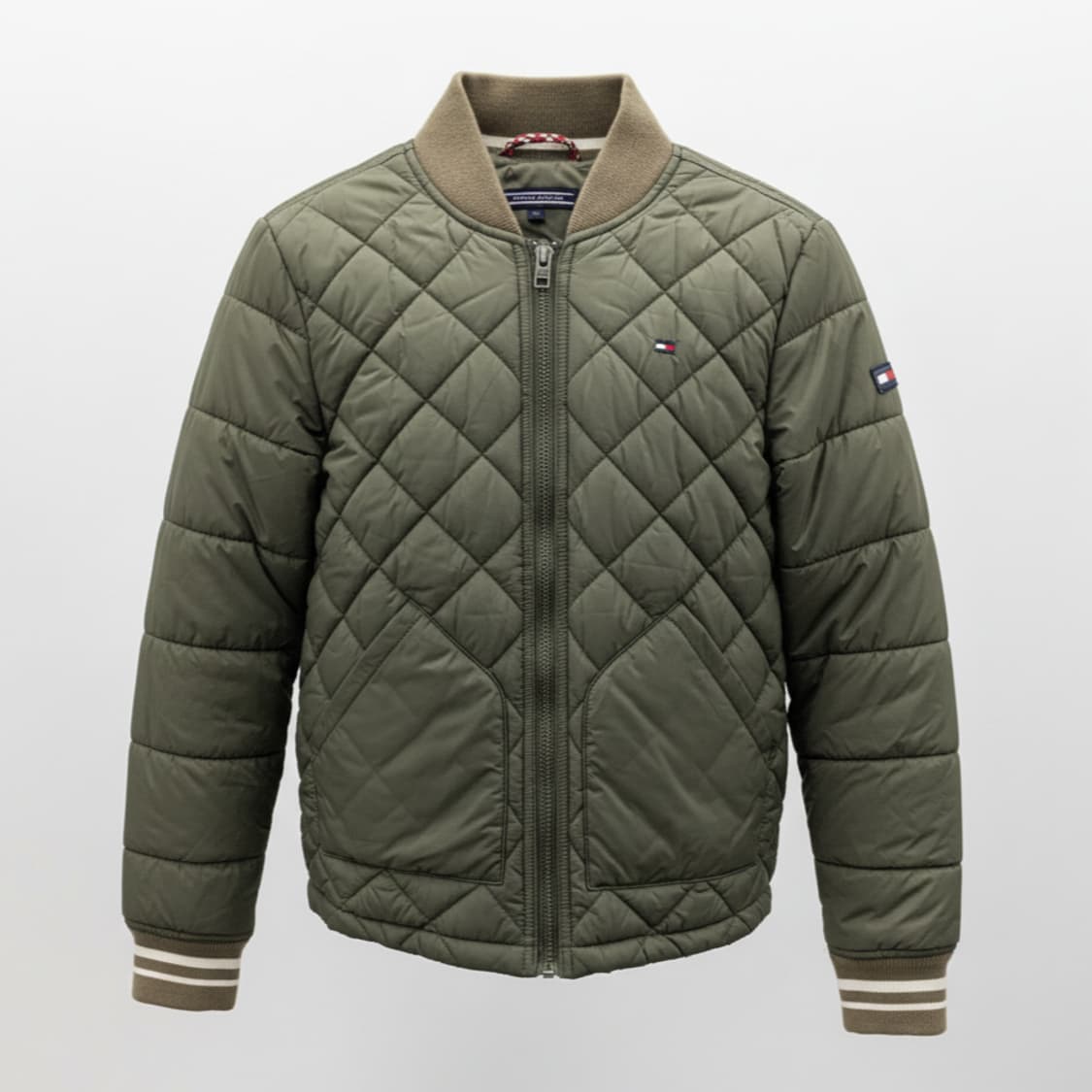 타미힐피거 키즈 퀼팅 봄버 자켓 1753 상품이미지1