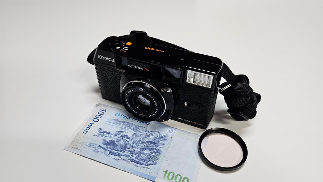 작례O 전설의 헥사논 코니카 c35 mf 필름카메라 빈티지 필카 상품이미지1