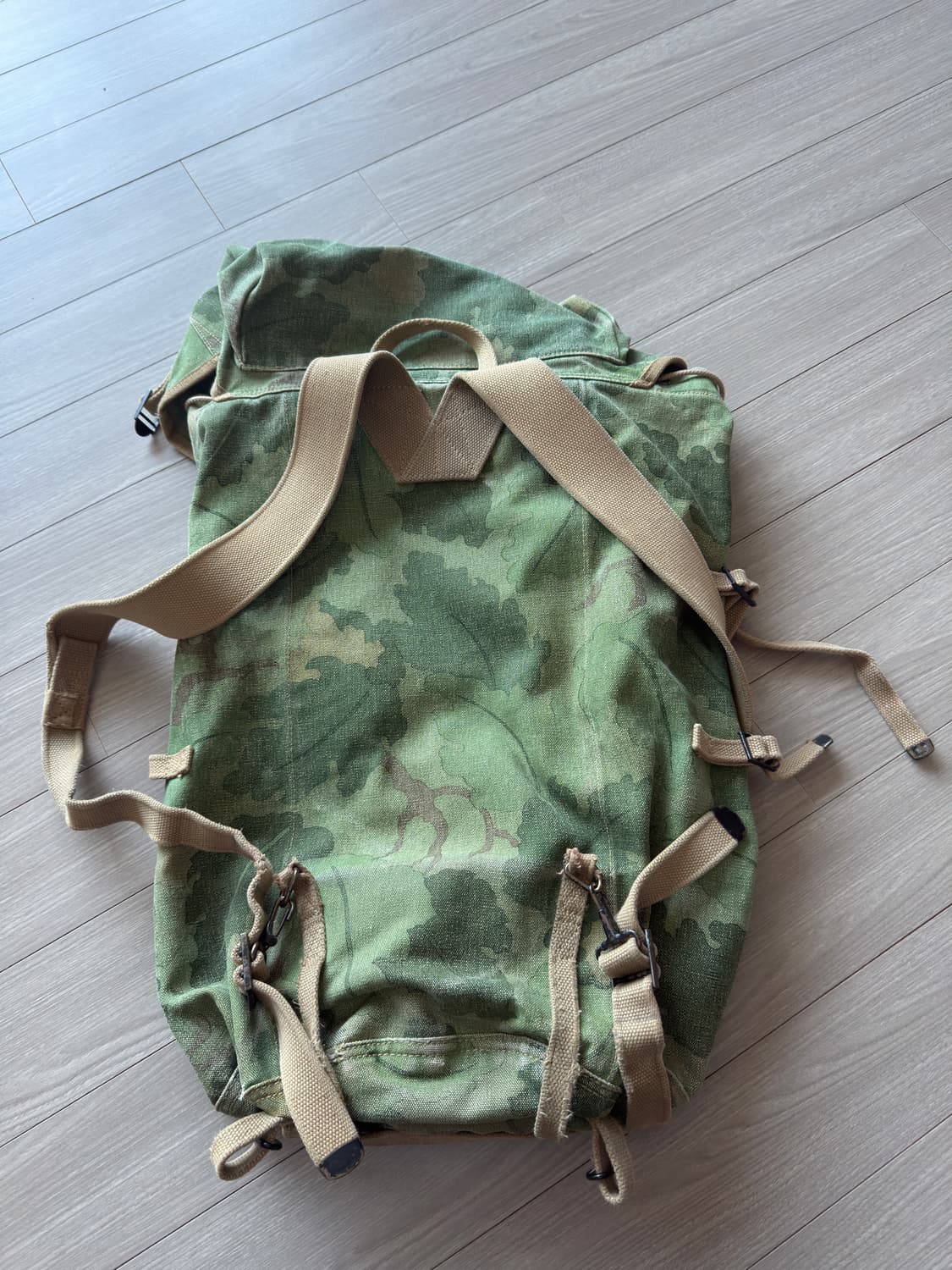 rrl 더블알엘 카모플라쥬 백팩 밀리터리 초희귀 레어템 상품이미지5