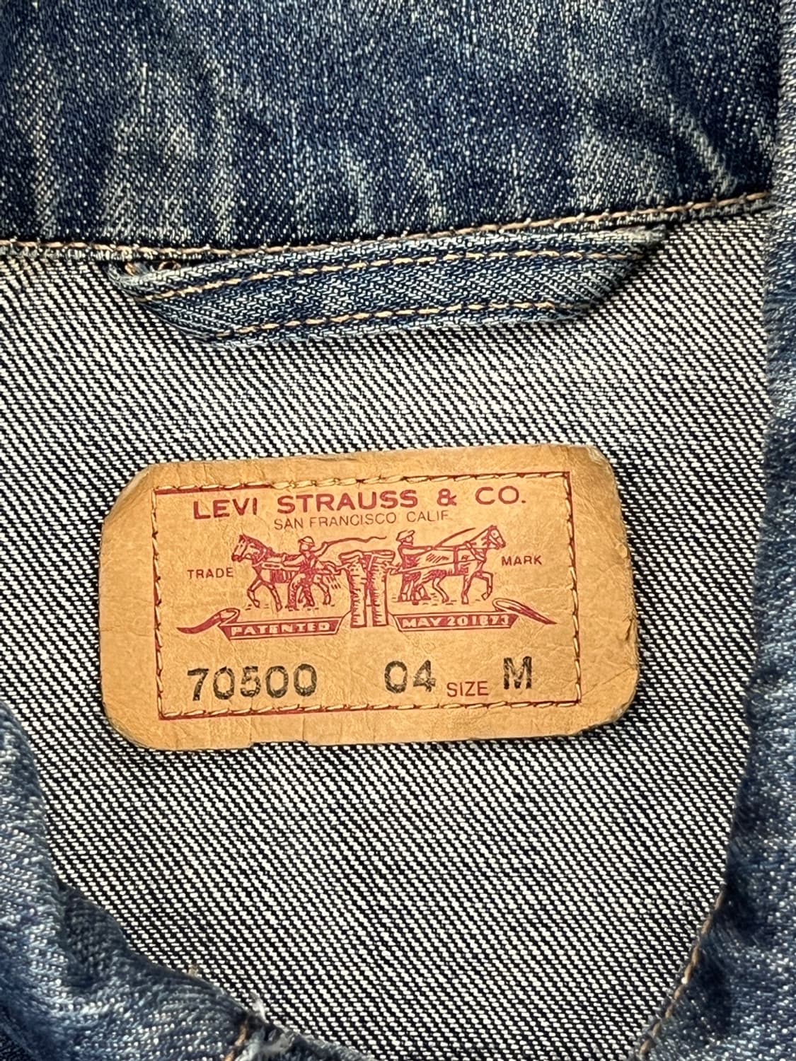 리바이스 00s 데님 트러커 자켓 상품이미지8