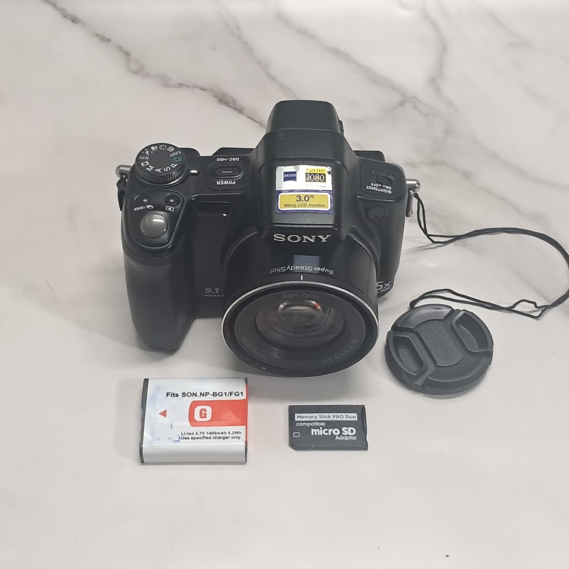 소니 사이버샷 DSC H5(빈티지 카메라) 상품이미지8