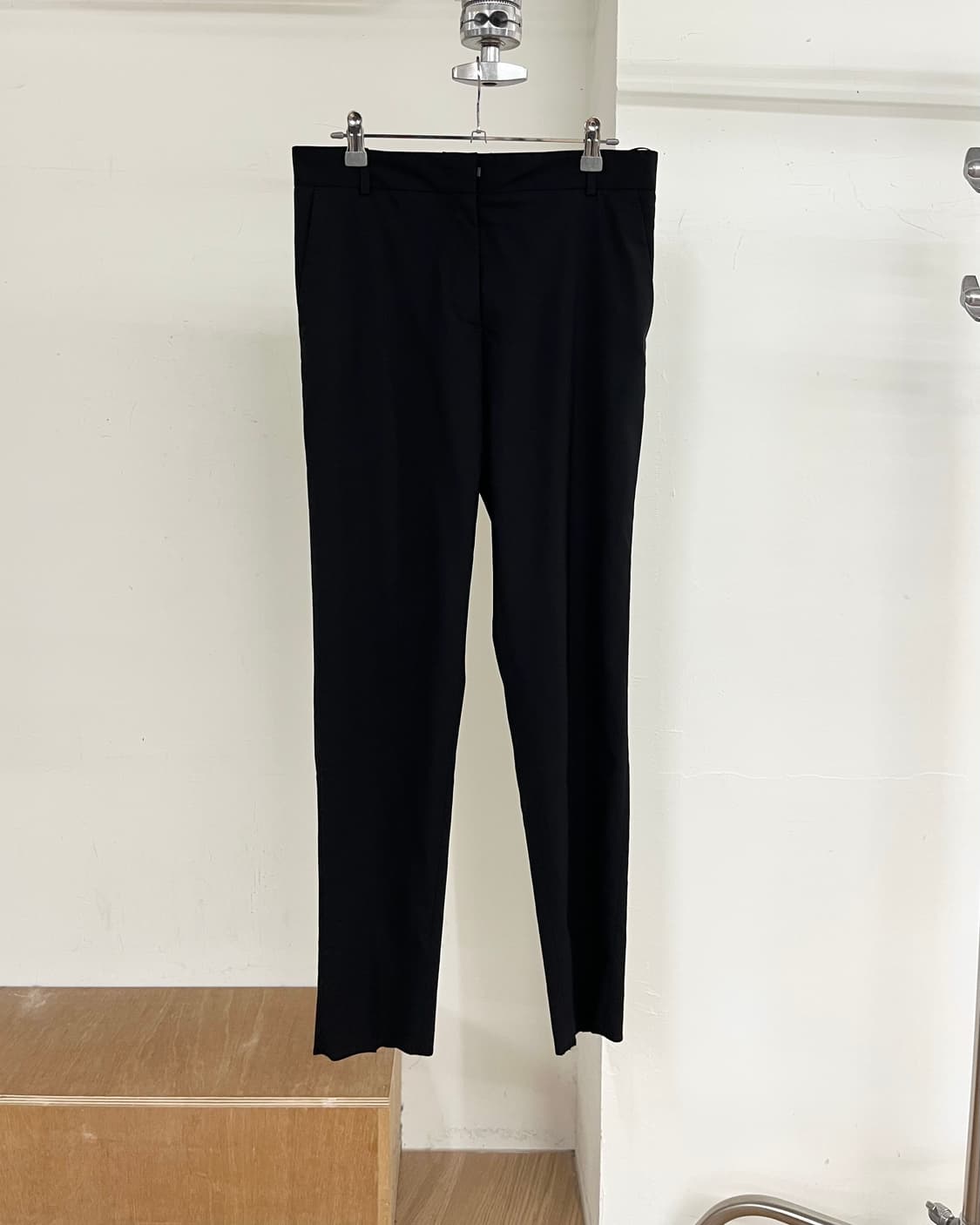 로에베 블랙 울 트라우저 상품이미지1