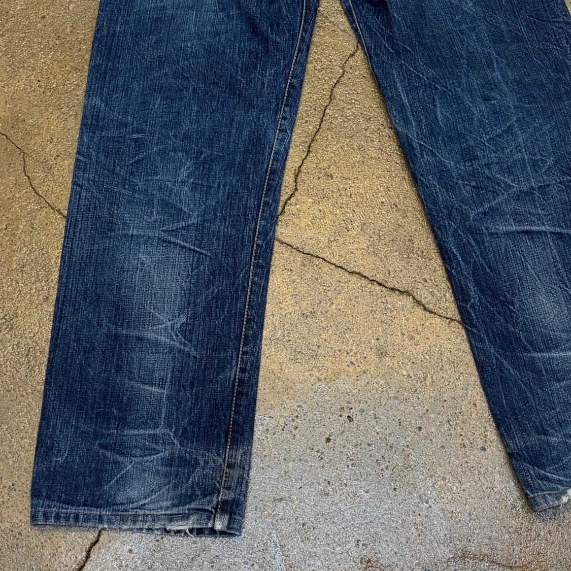 90s Made in USA 미국 빈티지 리바이스 501 셀비지 청바지 상품이미지6