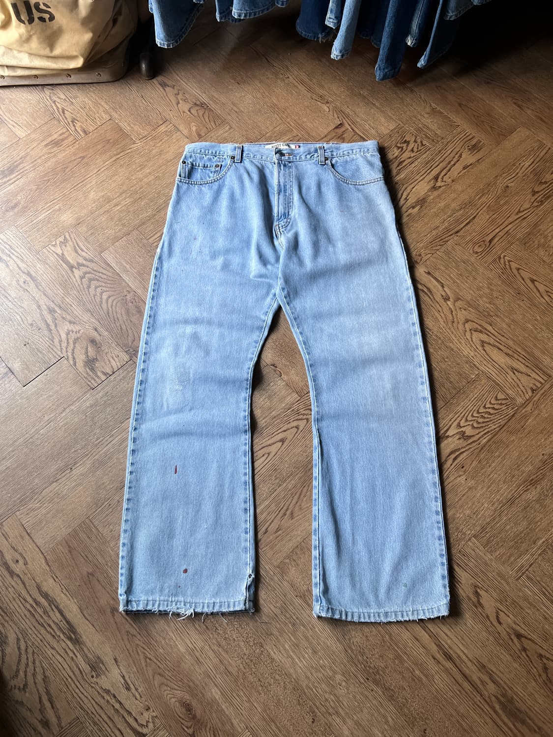 [38]리바이스 517 라이트블루 플레어진 F6 상품이미지2