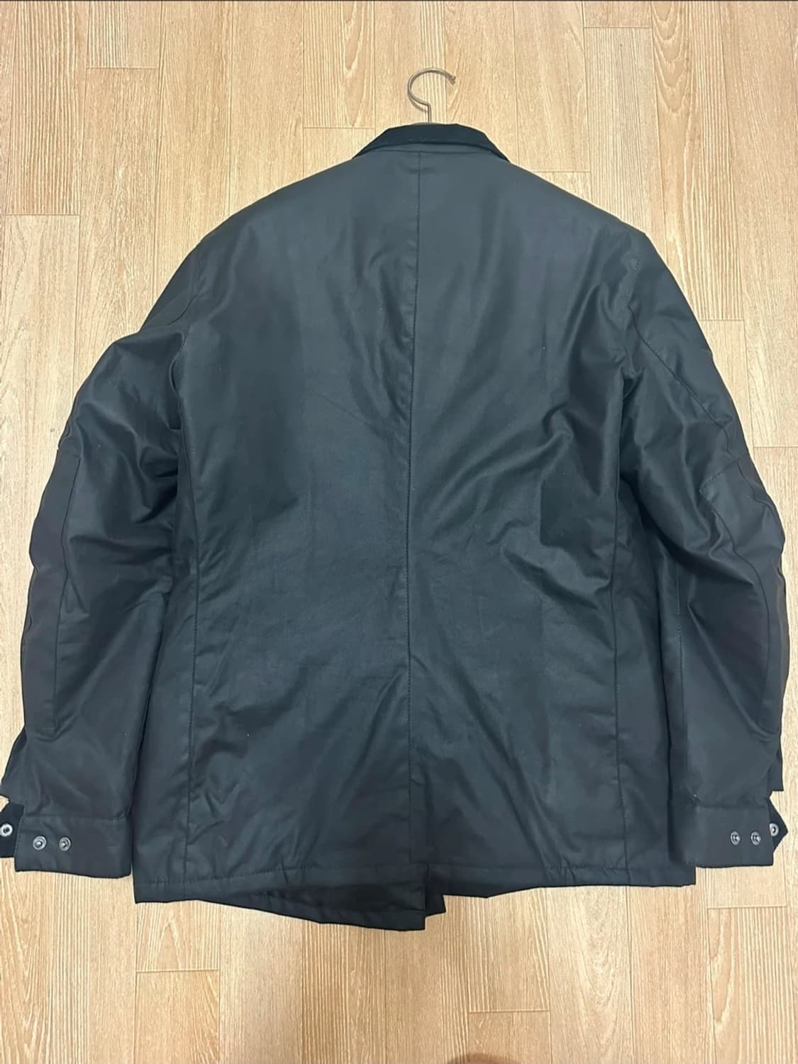 바버 인터네셔널 듀크 왁스 자켓 블랙 L 상품이미지2