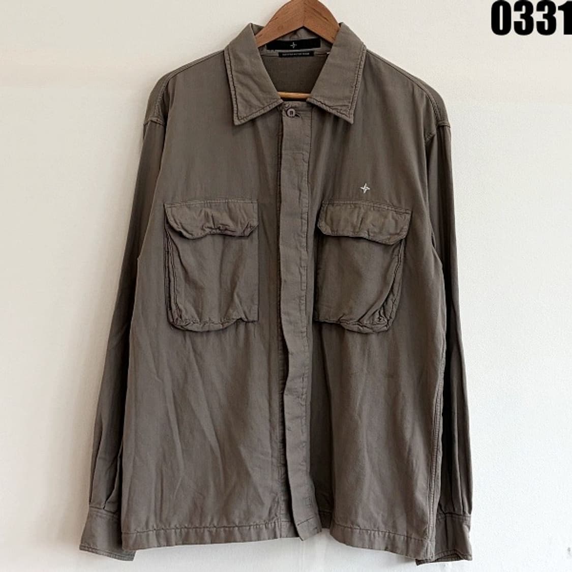 스톤아일랜드 코튼 셔츠 자켓 XL 0331  상품이미지1