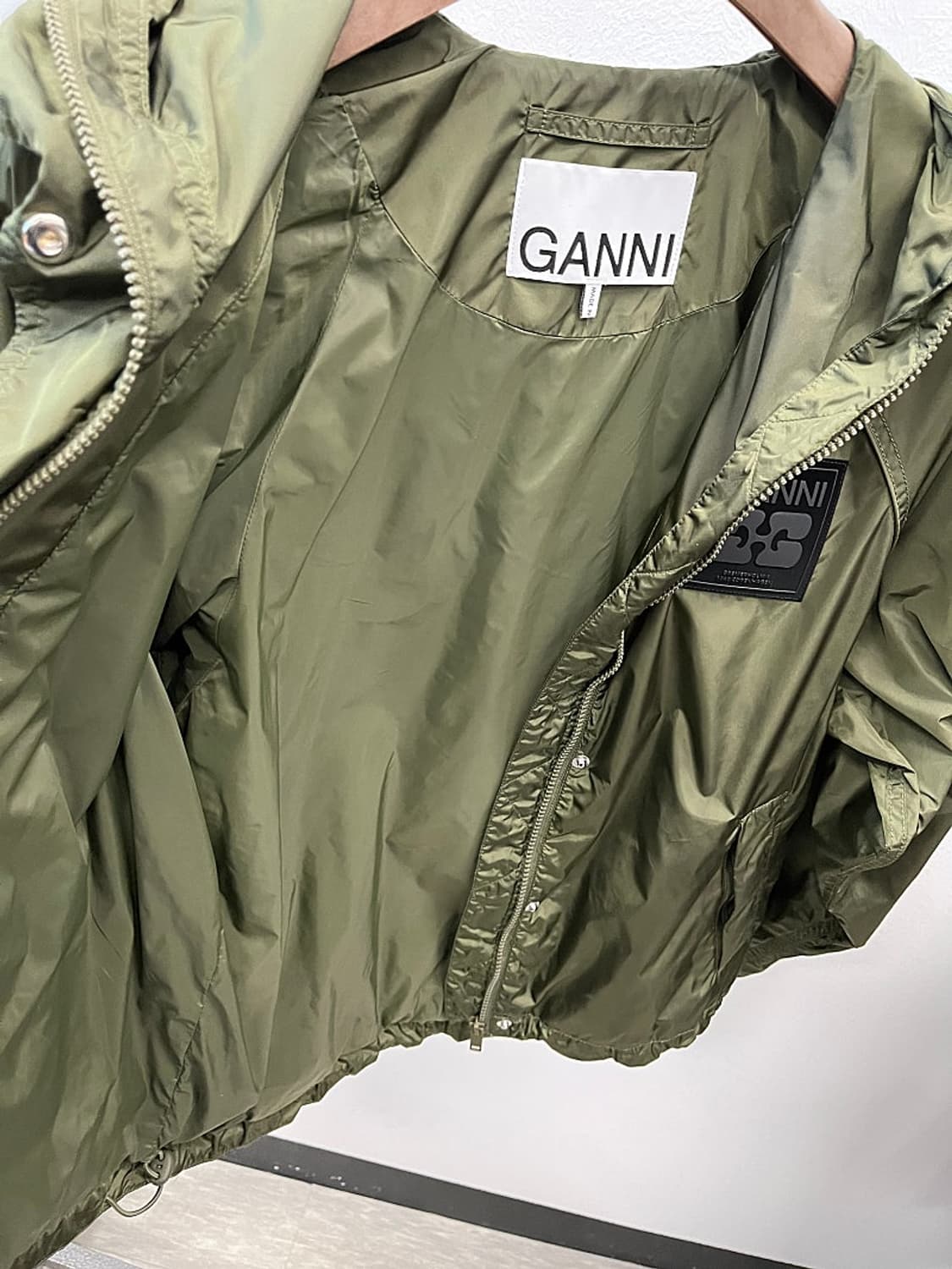 여) 가니 25ss 오버 바람막이  상품이미지7
