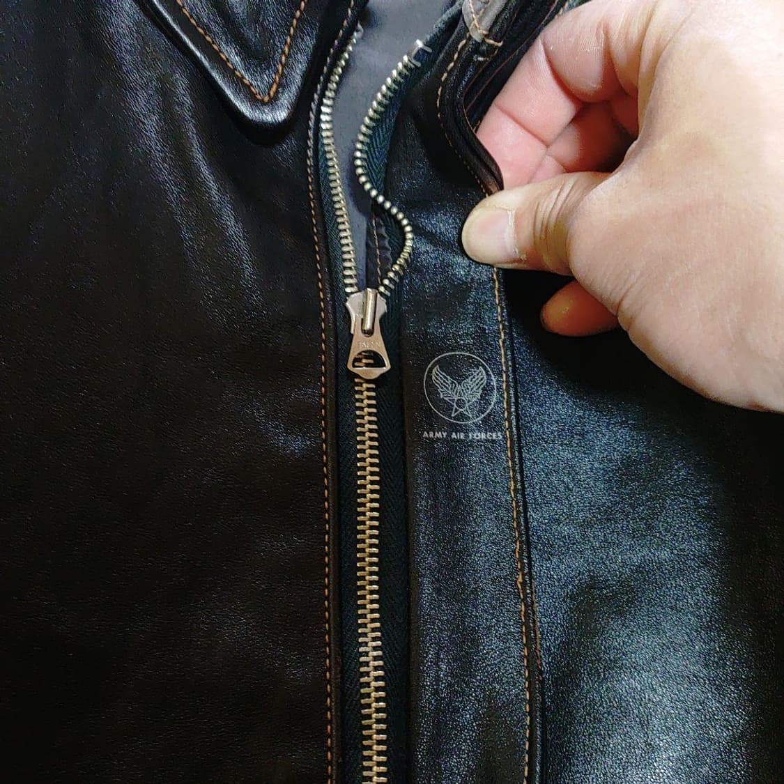 (44) 버즈릭슨 윌리엄깁슨 a-2 가죽자켓 상품이미지4