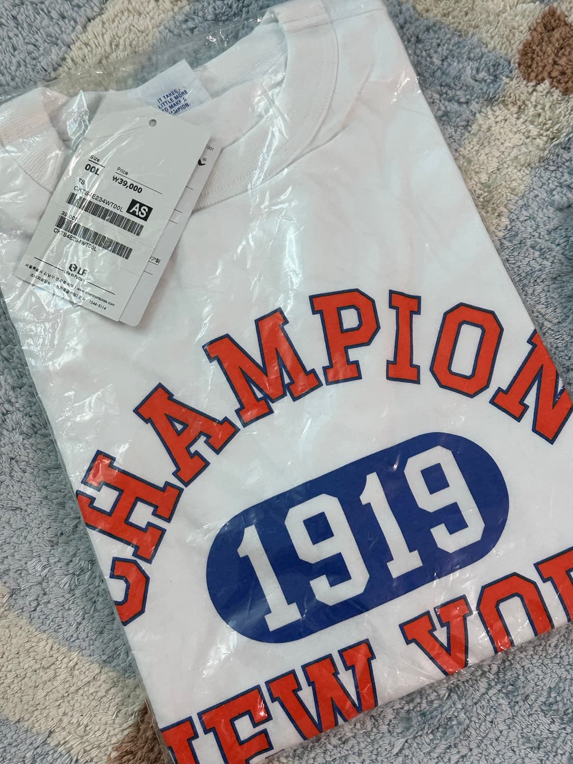 챔피온 1919 뉴욕 반팔 티셔츠 / champion 상품이미지3