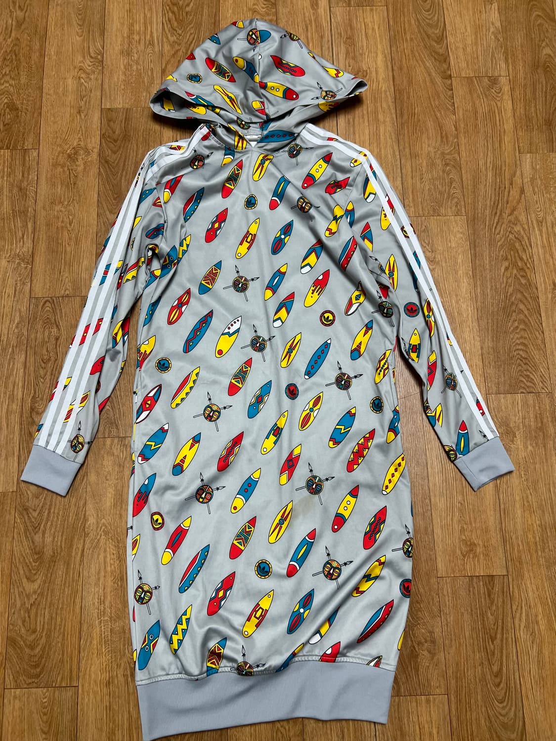 아디다스 x 제레미 스캇 콜라보 후드 롱 원피스 상품이미지1