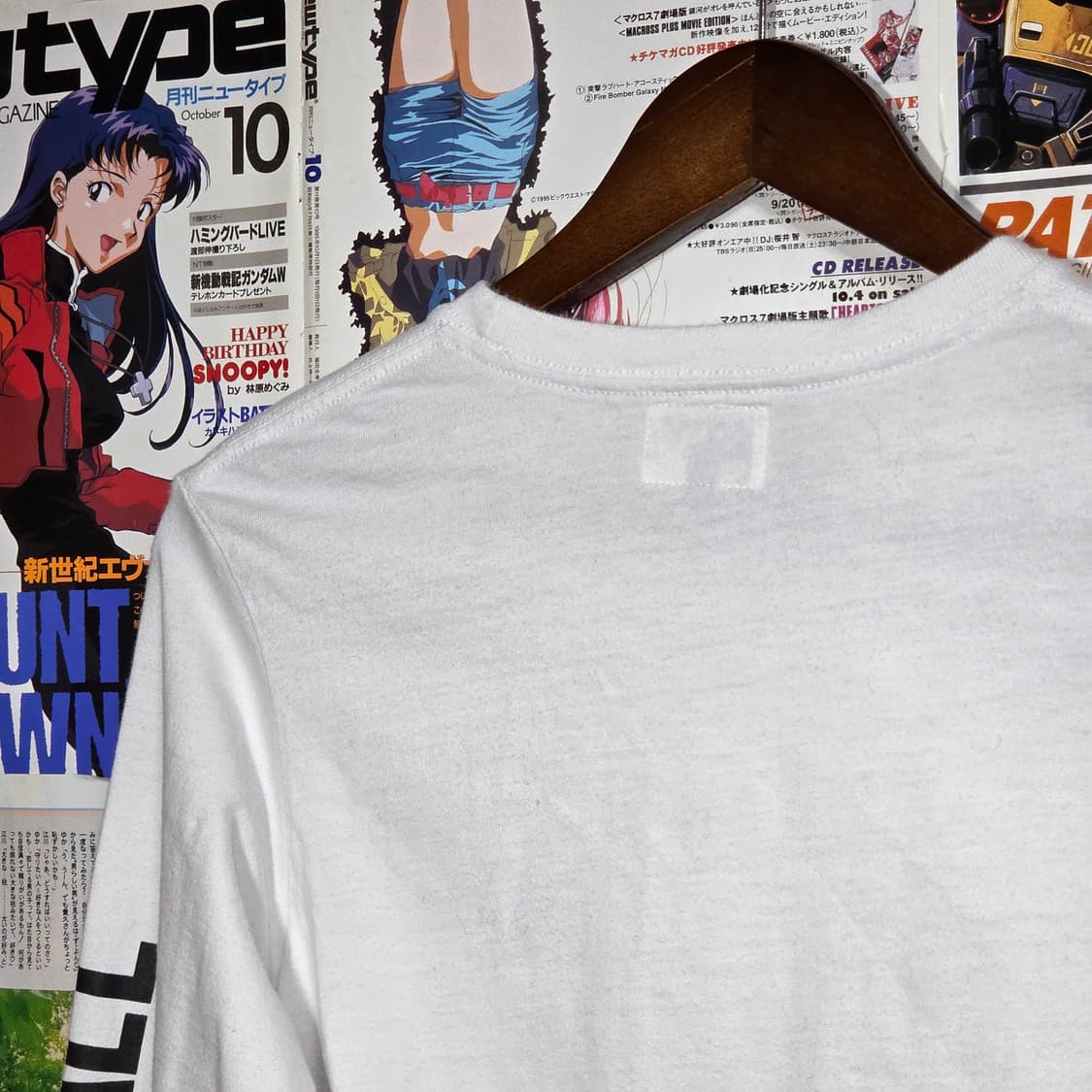 JPN 반스 화이트 레터링 롱슬리브 쭉티 상품이미지5