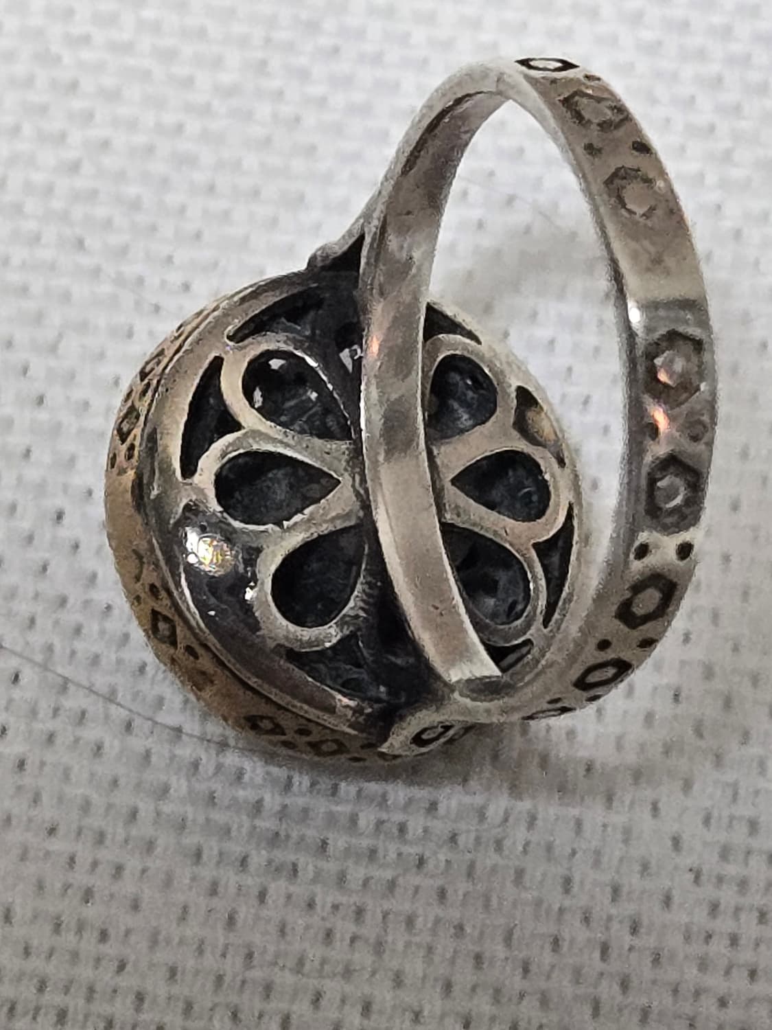 중동 빈티지 루비 헤일로 반지 / Oman 중동 빈티지 상품이미지5