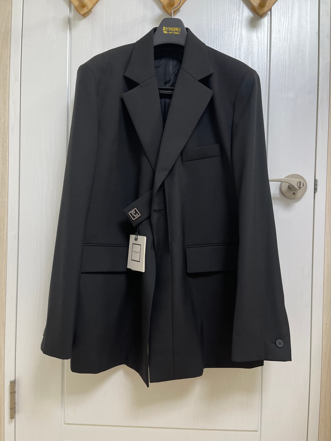 우영미 싱글 브레스트 블레이저 새상품 상품이미지1