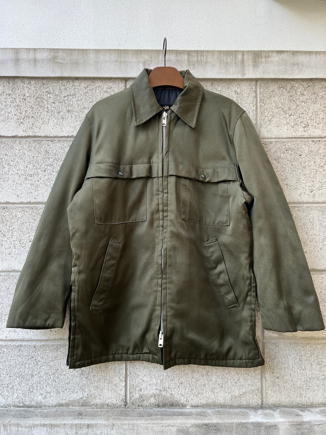 1970s GOLDEN FLEECE INDUSTRIAL 밀리터리 워크자켓 상품이미지1