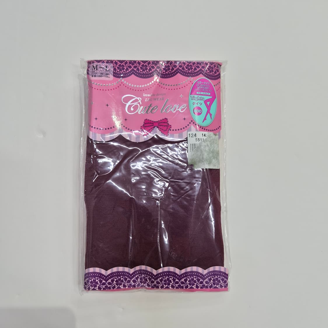 80데니아 딥퍼플 팬티스타킹 상품이미지5