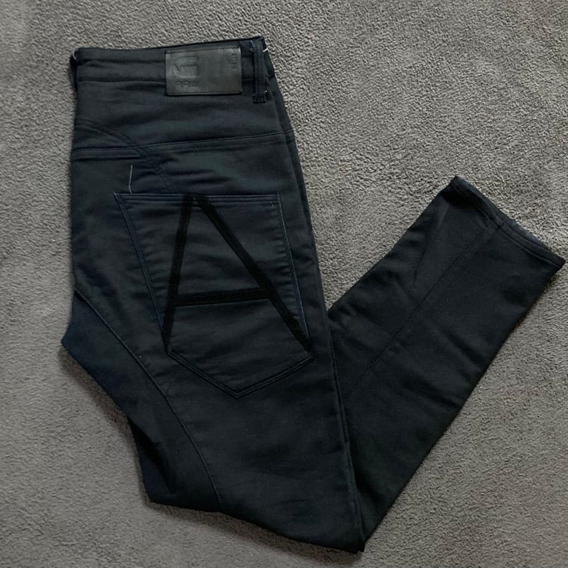 지스타로우 로우 A CROTCH 코튼팬츠 상품이미지1