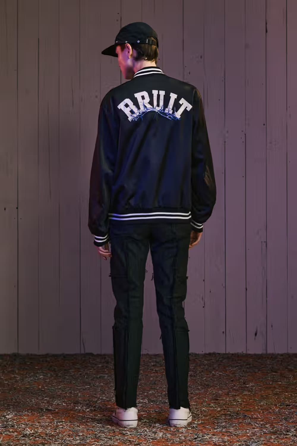 24 PRE-SPRING 라이더 바시티 블루종 상품이미지10
