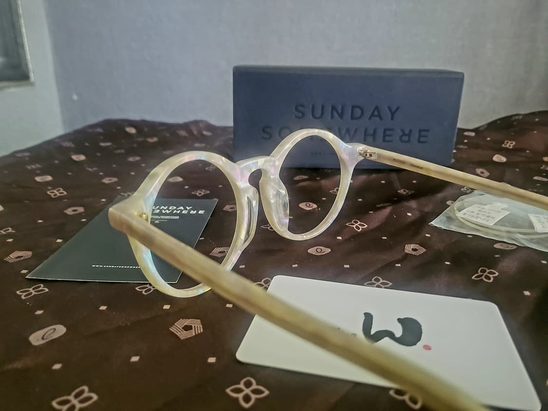 [미착용 새상품] *지드레곤 착용 선데이 섬웨어 안경* 상품이미지6