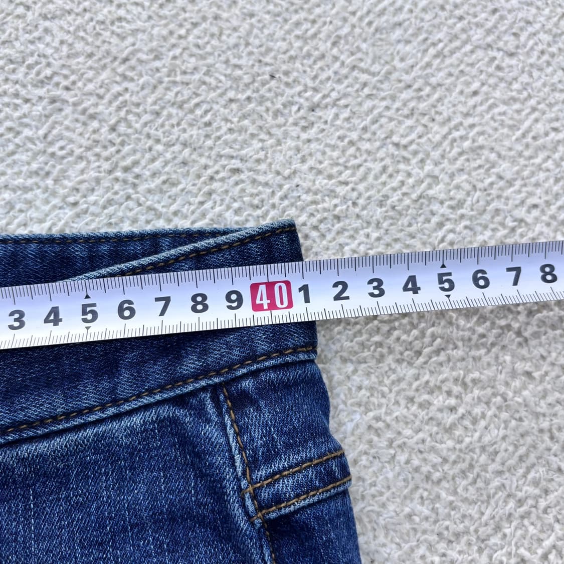 M(31) 플랙 진청 워싱 데님 팬츠 0511E 상품이미지6