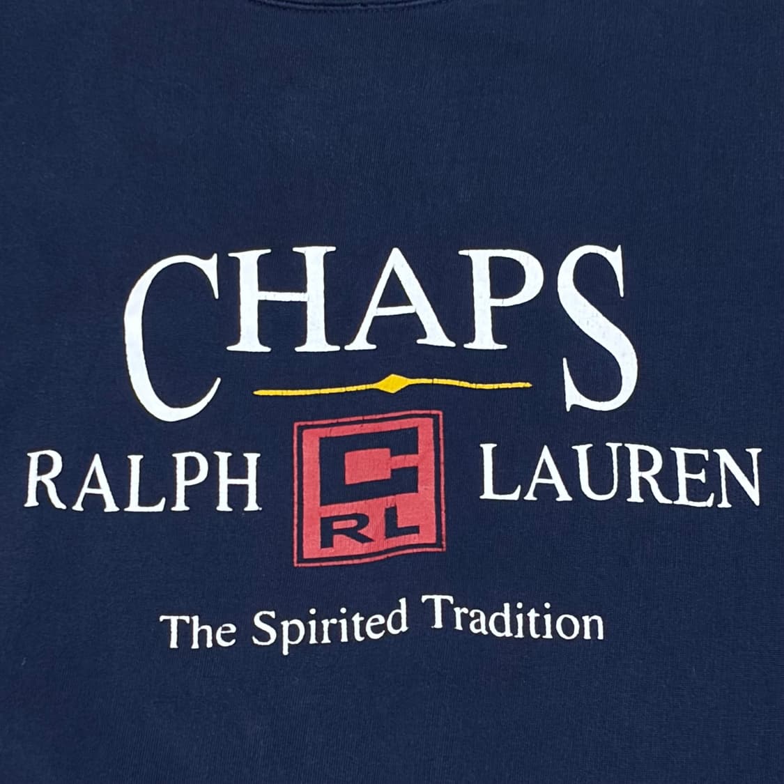 레어 90s 미국 빈티지 챕스 랄프로렌 빅로고 맨투맨 상품이미지3