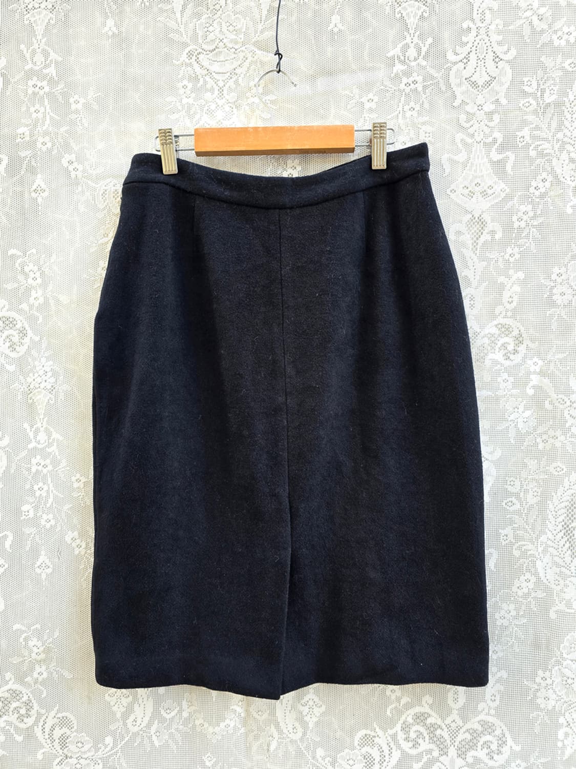 00s 미우미우 자수 울 스커트 (made in italy) 상품이미지5