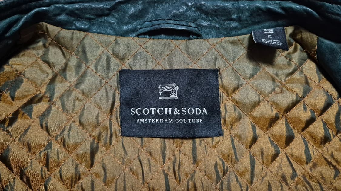 [Scotch & Soda] 스카치앤소다 양가죽 자켓 그린 상품이미지3