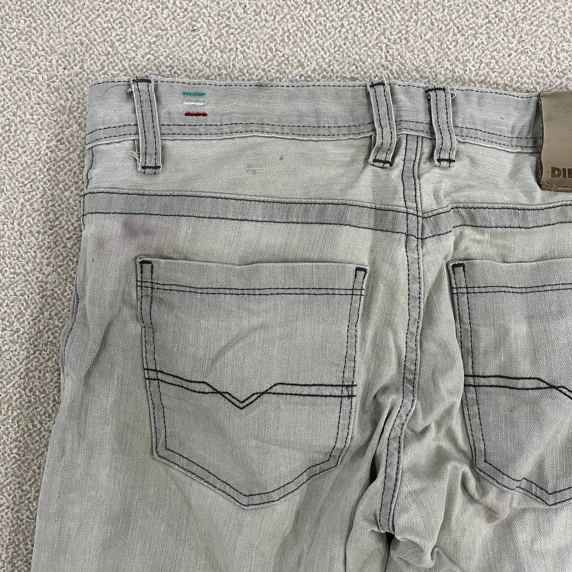 [31] 디젤 워싱 데님 청바지 0114M1 상품이미지8