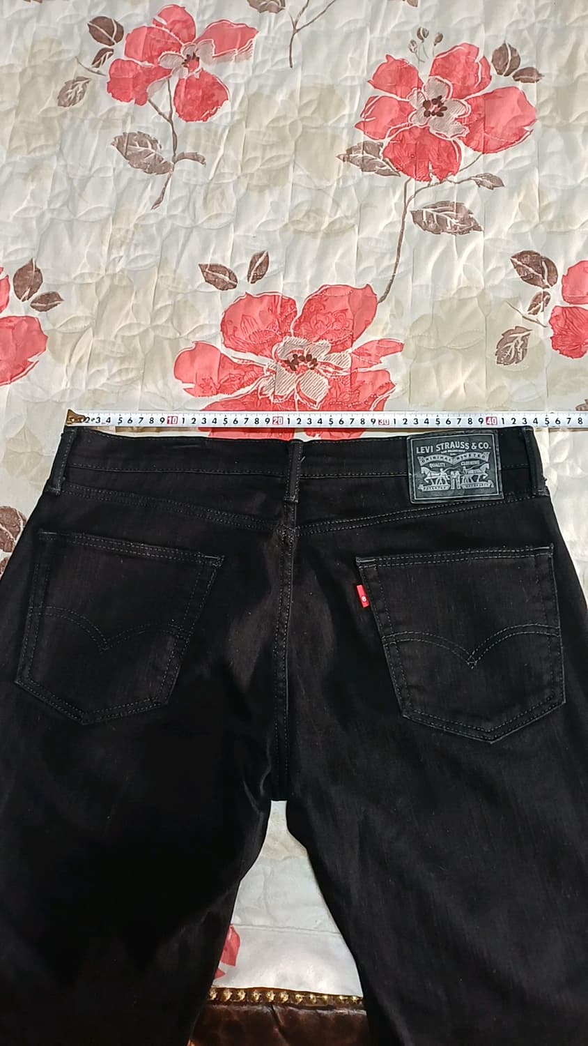 리바이스 511 스판블랙진 실측33인치 기장95 상품이미지7