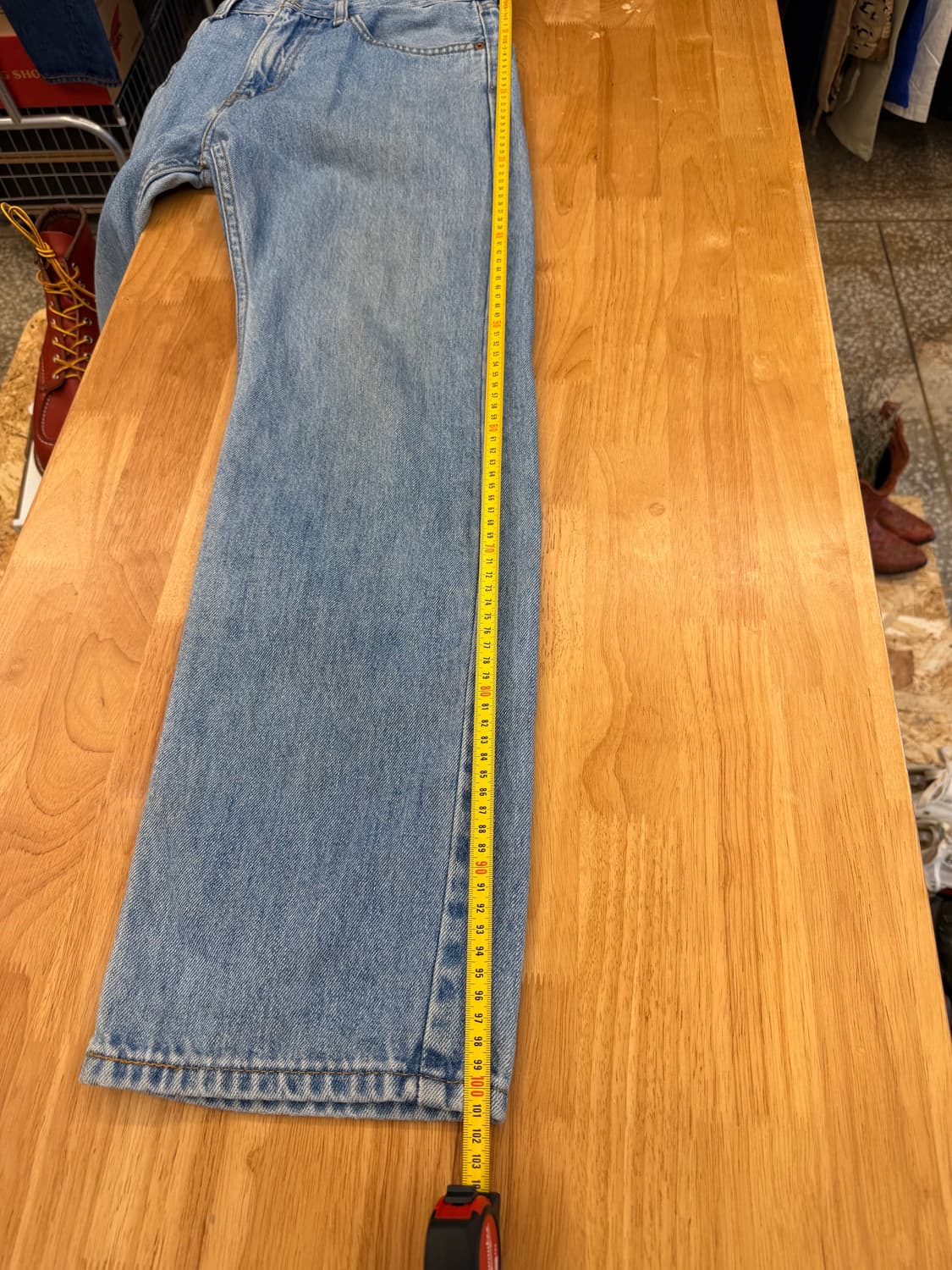 리바이스 505 연청 데님 팬츠 상품이미지9