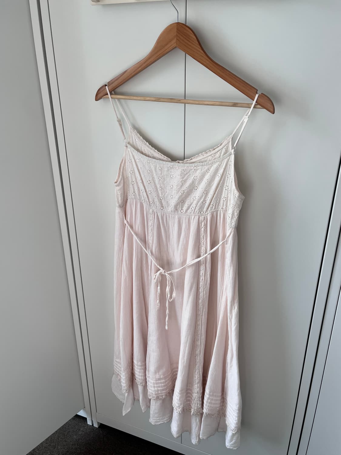 Vintage 펀칭 레이어드 나시 원피스 상품이미지8