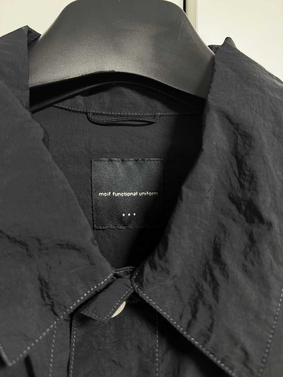 모이프 트러커 블루종 블랙 상품이미지3