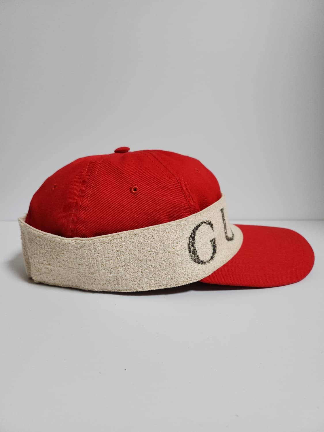 [L] 구찌 레드 띠로고 볼캡 상품이미지2