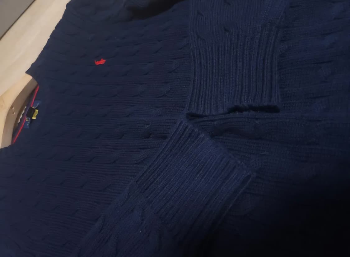 폴로 랄프로렌 꽈베기 니트, M(14~16) 상품이미지5