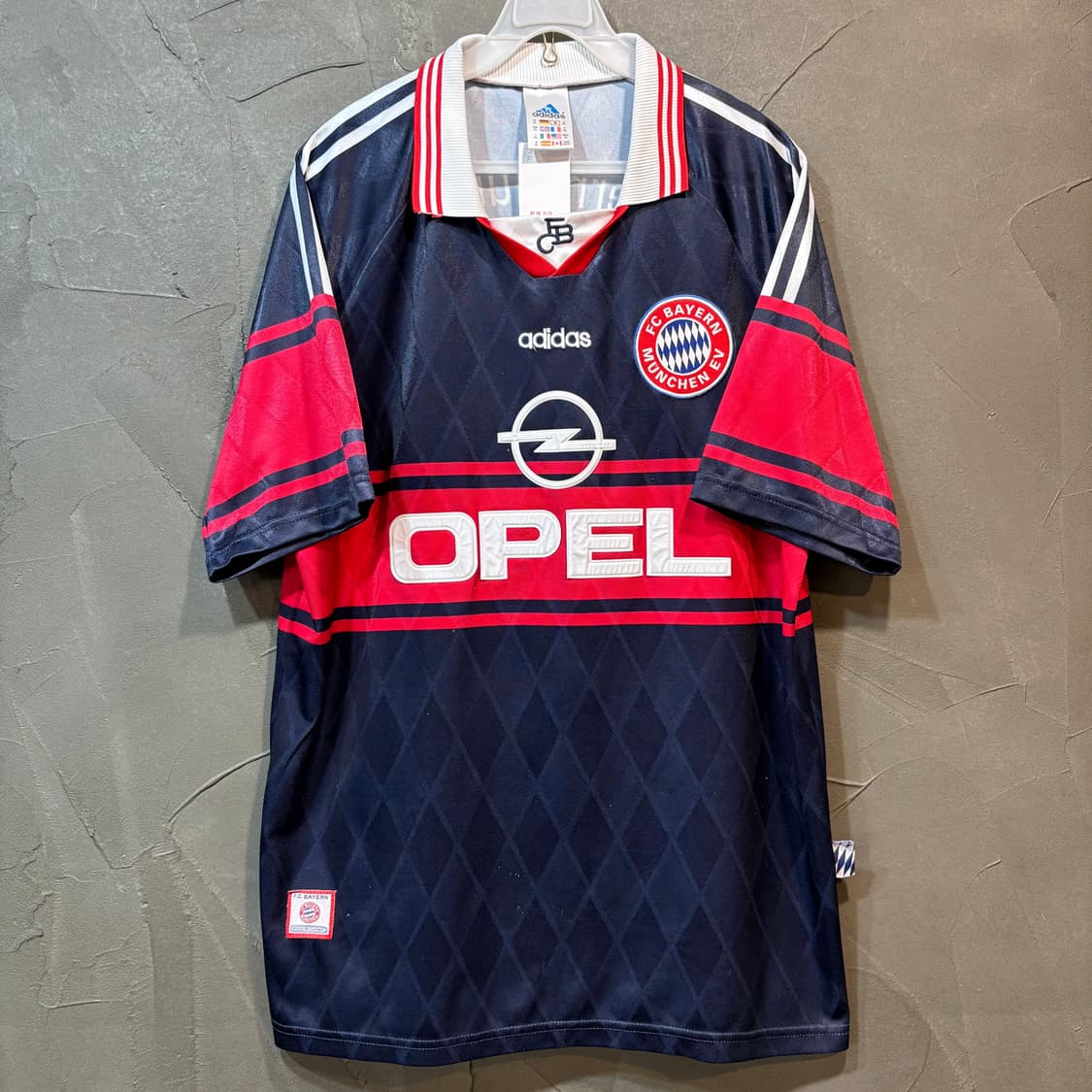[XL] ADIDAS 아디다스 바이에르 뮌헨 97-99 축구 유니폼 상품이미지1