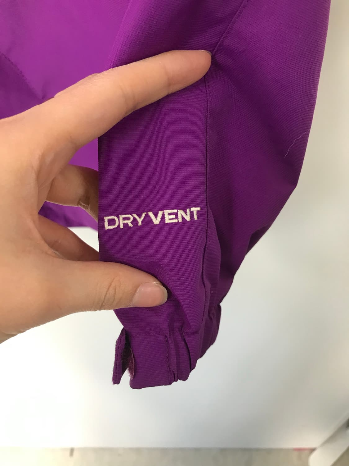 노스페이스 자수로고 퍼플 윈드 바람막이 자켓 상품이미지6