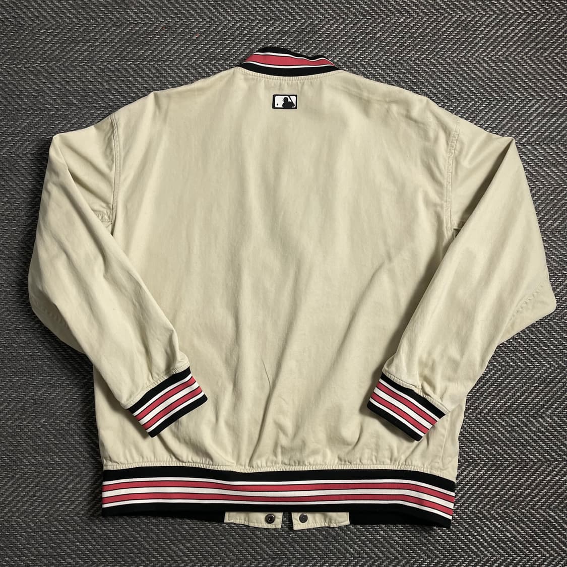 00s MLB 올드스쿨 뉴욕 양키스 베이스볼 바시티 자켓y 4759 상품이미지5