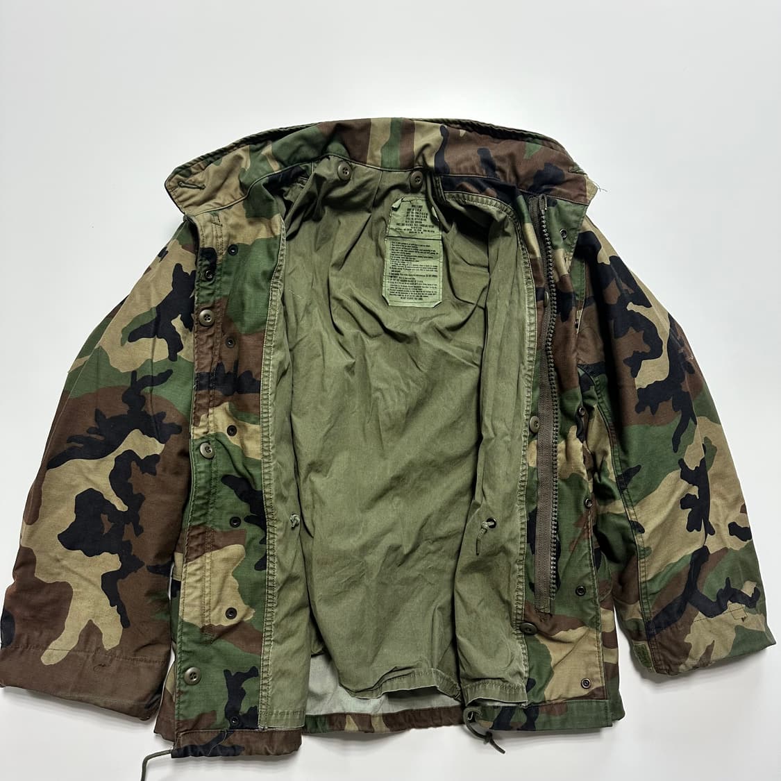 M-65 우드랜드 카모 필드 자켓 상품이미지2