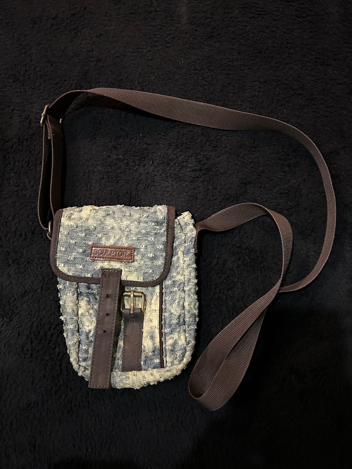Sculptor 스컬프터 데님 크로스백 상품이미지1