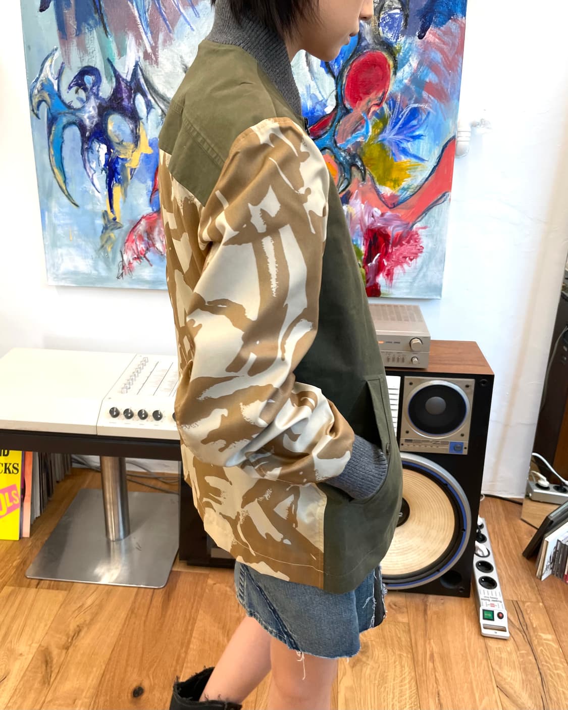 [M] 크리스토퍼래번 밀리터리 리메이드 자켓 상품이미지3