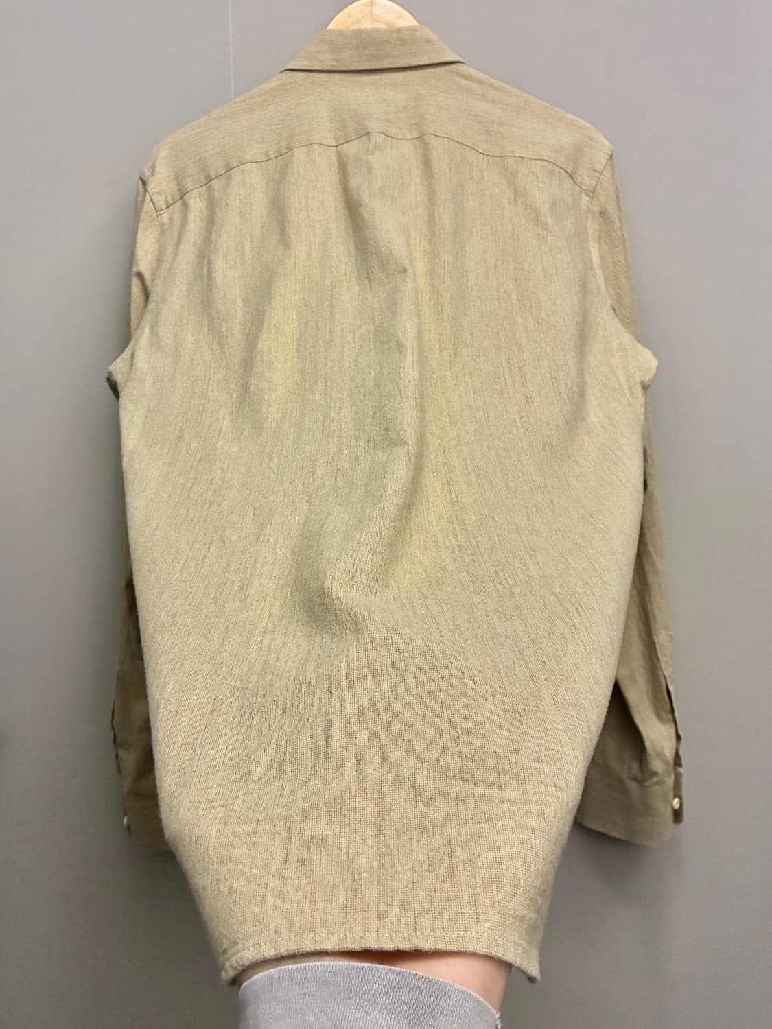 (L/103)Bastong 바스통 206-5 코튼 와이드카라 셔츠 상품이미지8