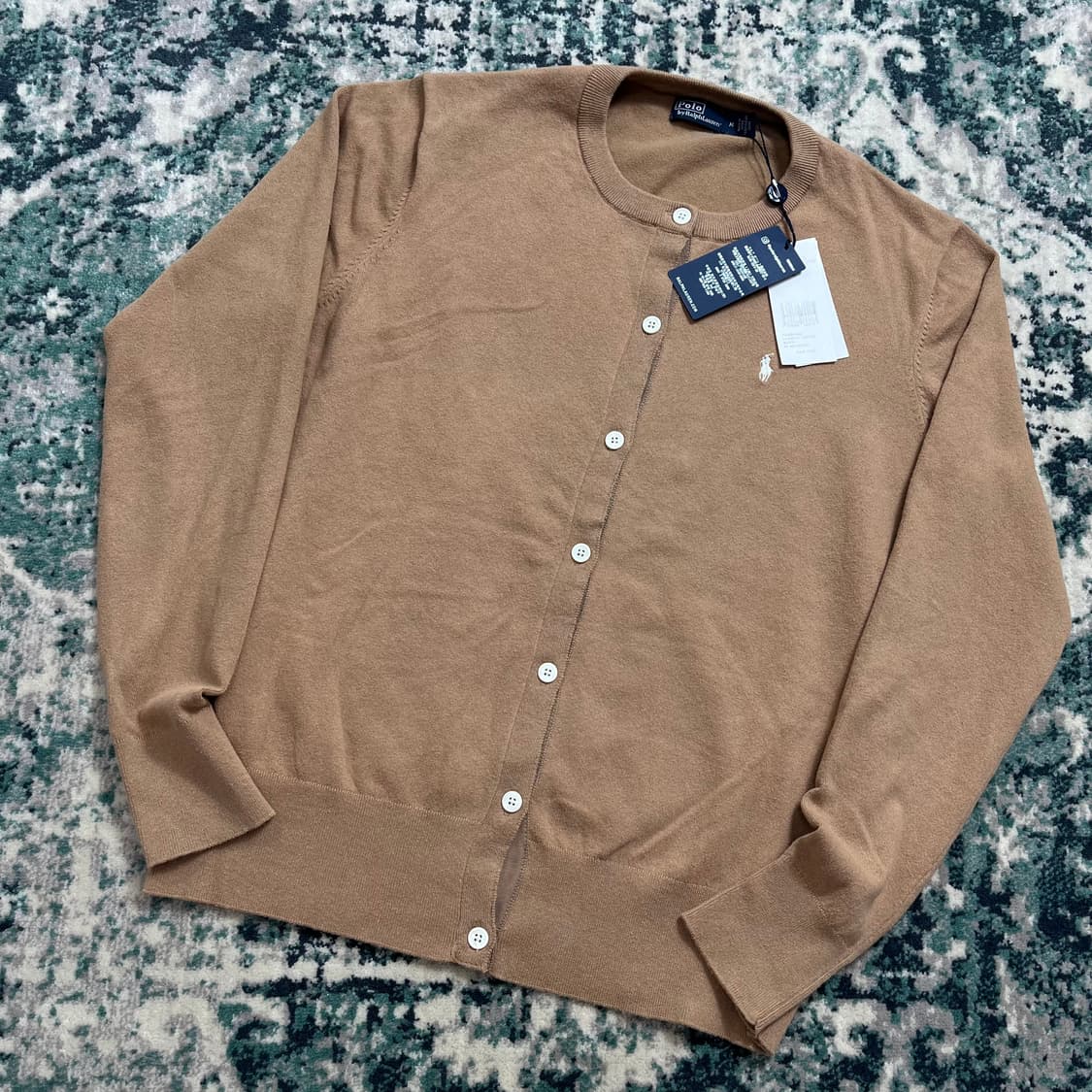 Polo 폴로 랄프로렌 브라운 블렌드 가디건(M) 상품이미지1