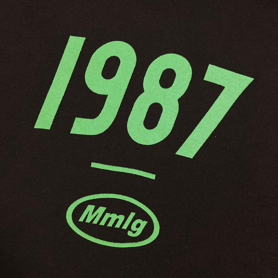 Mmlg 1987 빅로고 브라운 후드티 상품이미지2