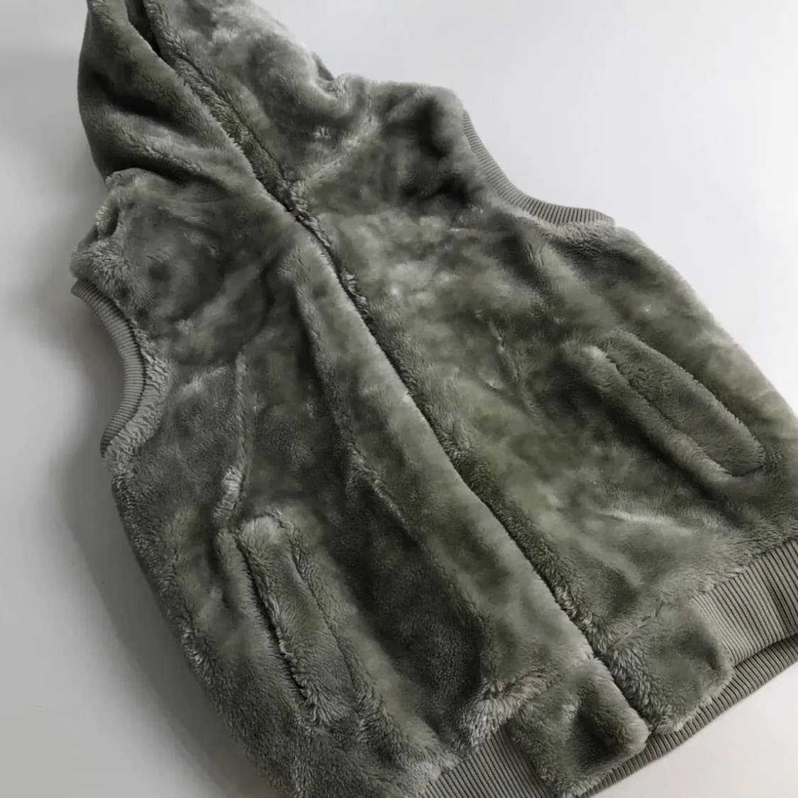 후드 퍼 조끼 상품이미지3